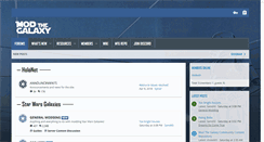 Desktop Screenshot of modthegalaxy.com