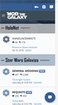 Mobile Screenshot of modthegalaxy.com